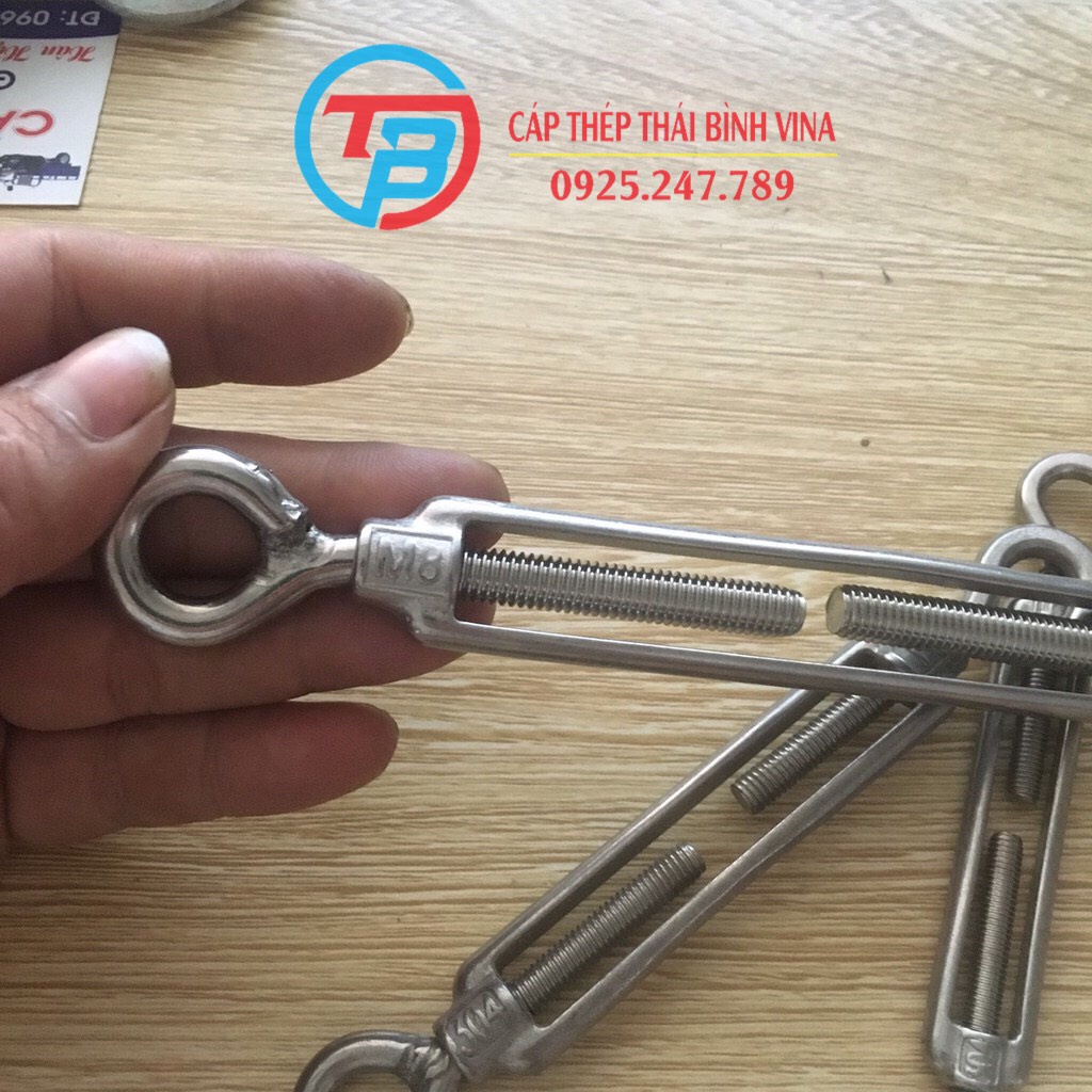 TĂNG ĐƠ CÁP INOX 304 M5, M6, M8, M10