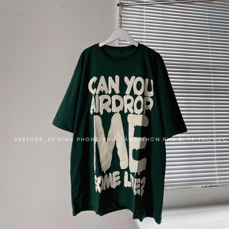 Áo Thun Cổ Tròn, Áo Thun In Chữ Can You, Áo Thun Unisex Nam Nữ Bigsize Quỳnh Anh Từ 50 kg Đến 100 kg M/L/XL/Xxl