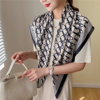 Khăn lụa satin choàng cổ size 90x90cm (KL11)