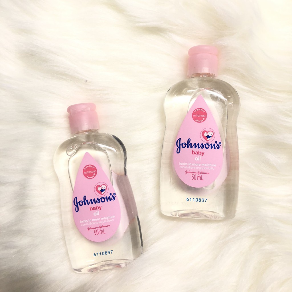 Dầu massage dưỡng ẩm cho bé Johnson's Baby Oil 50ml 200ml