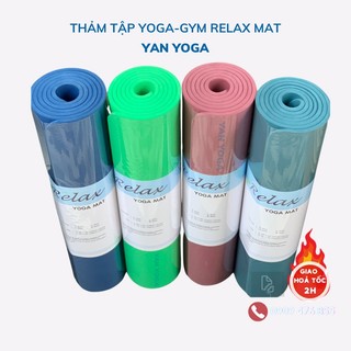 Thảm tập yoga- gym 1 lớp relax cao cấp