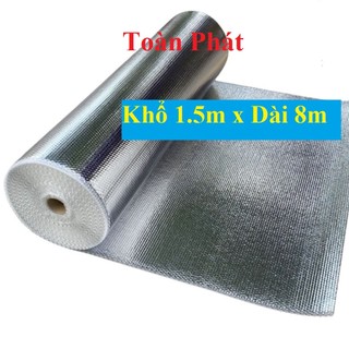 Cuộn cách nhiệt túi khí mặt bạc chống nóng mái nhà mái tôn