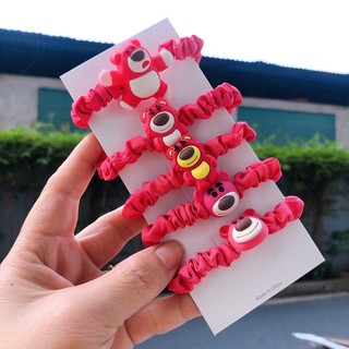 Set 5c cột tóc gấu dâu lotso