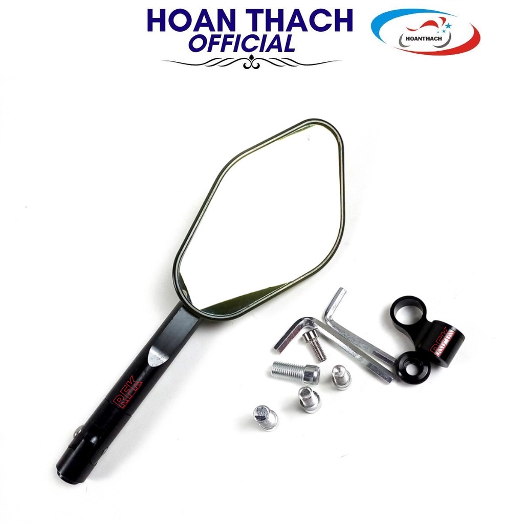 Kính Chiếu Hậu Elisse Rizoma Gắn Mọi Loại Xe Máy Màu đen trái phả sử dụng chung HOANTHACH SP016750