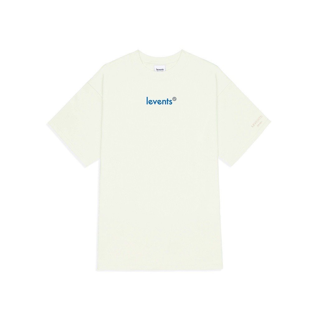 Áo Thun LEVENTS POPULAR LOGO TEE Nam Nữ Unisex Form Rộng Tay Lỡ| Trending xu hướng| Titibi Shop