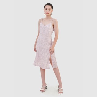 Đầm 2 dây slip dress xẻ tà MARC FASHION CBRH101920