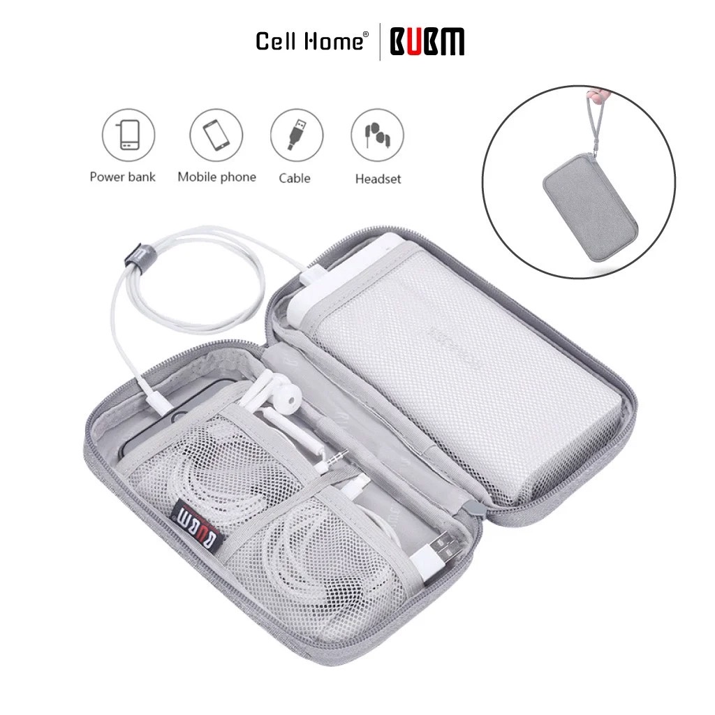 Túi công nghệ tối giản BUMB túi đựng điện thoại pin sạc dự phòng ổ cứng củ sạc cáp sạc tai nghe