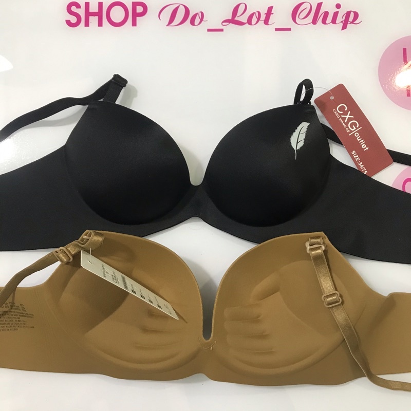 Áo Su Đúc Chiếc Lá CXG - Mút Bàn Tay A01. KHAI TRƯƠNG SHOP tặng 1 cặp dây áo trong cao cấp