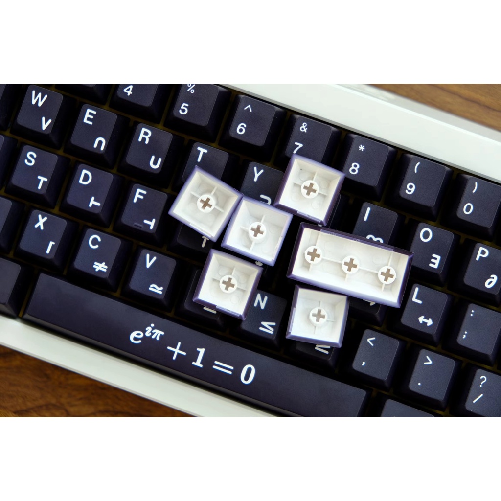 GMK Euler Keycap, 129 Phím Keycaps PBT Cherry Profile DYE-SUB Cá Tính GMK Keycaps Cho Bàn Phím Cơ