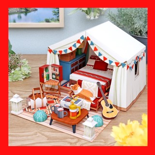 Mô hình handmade bằng giấy - Lều dã ngoại