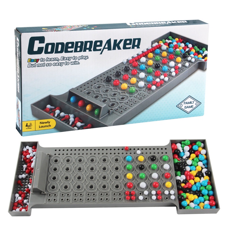 Trò chơi phá mã Codebreaker mastermind - Boardgame giải mã trí tuệ giúp phát triển tư duy logic
