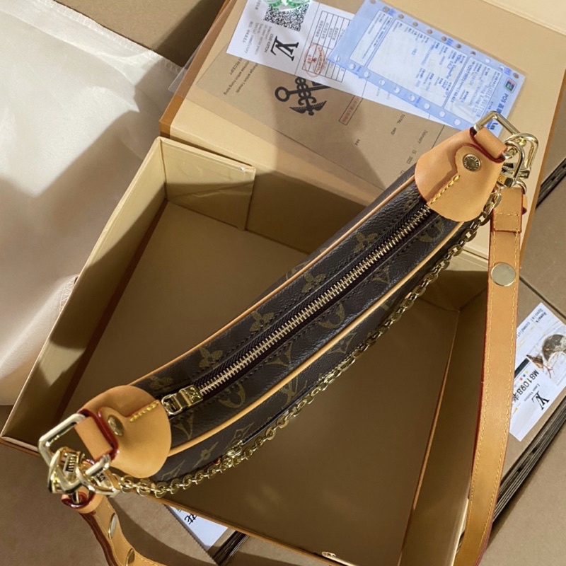 Túi eo vi kẹp nách dáng thuyền Size 24cm loại đẹp full box nam châm xịn sò