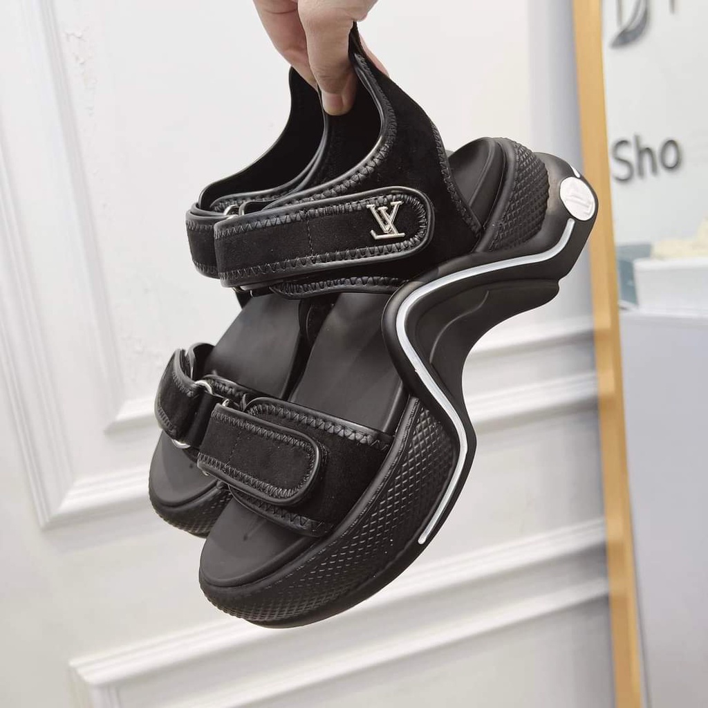 Sandan LV nữ- hàng QC fullbox sẵn màu nâu đen trắng hồng kèm video thật