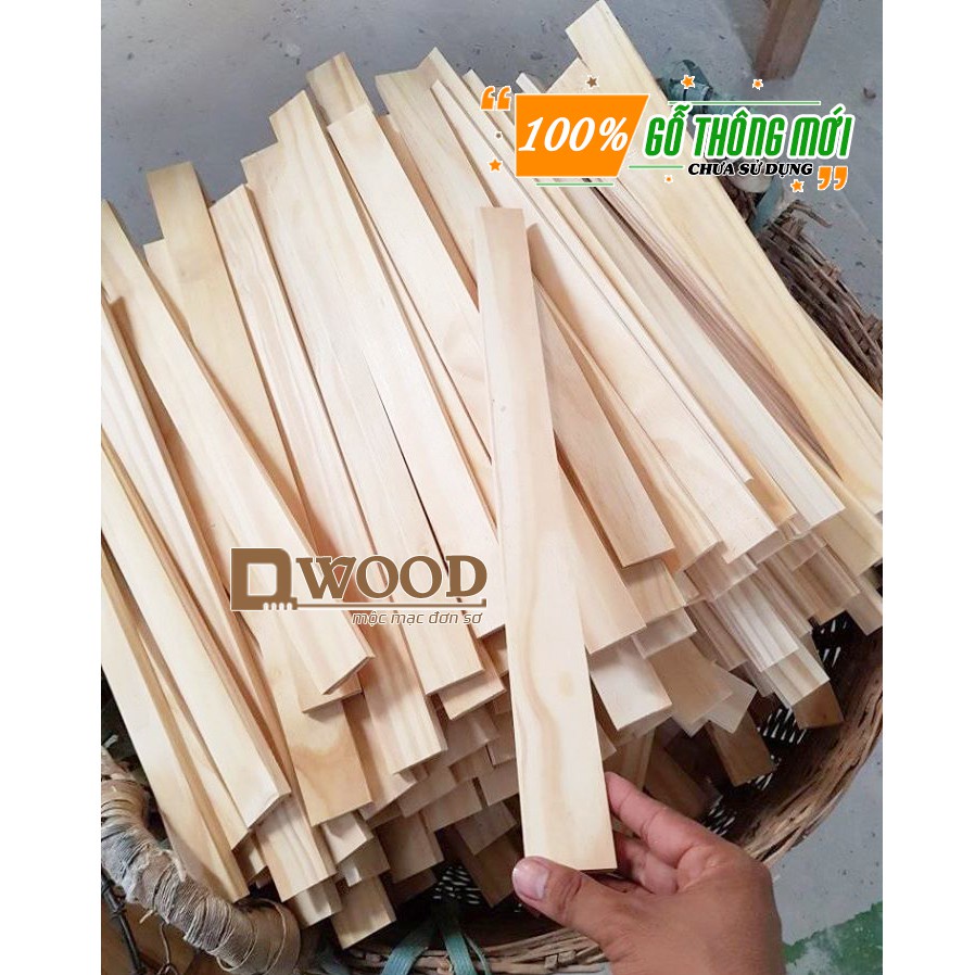 Thanh nan gỗ thông DWOOD đã xử lý đóng kệ tầng, nan giường -nan gỗ thông, thanh pallet gỗ thông