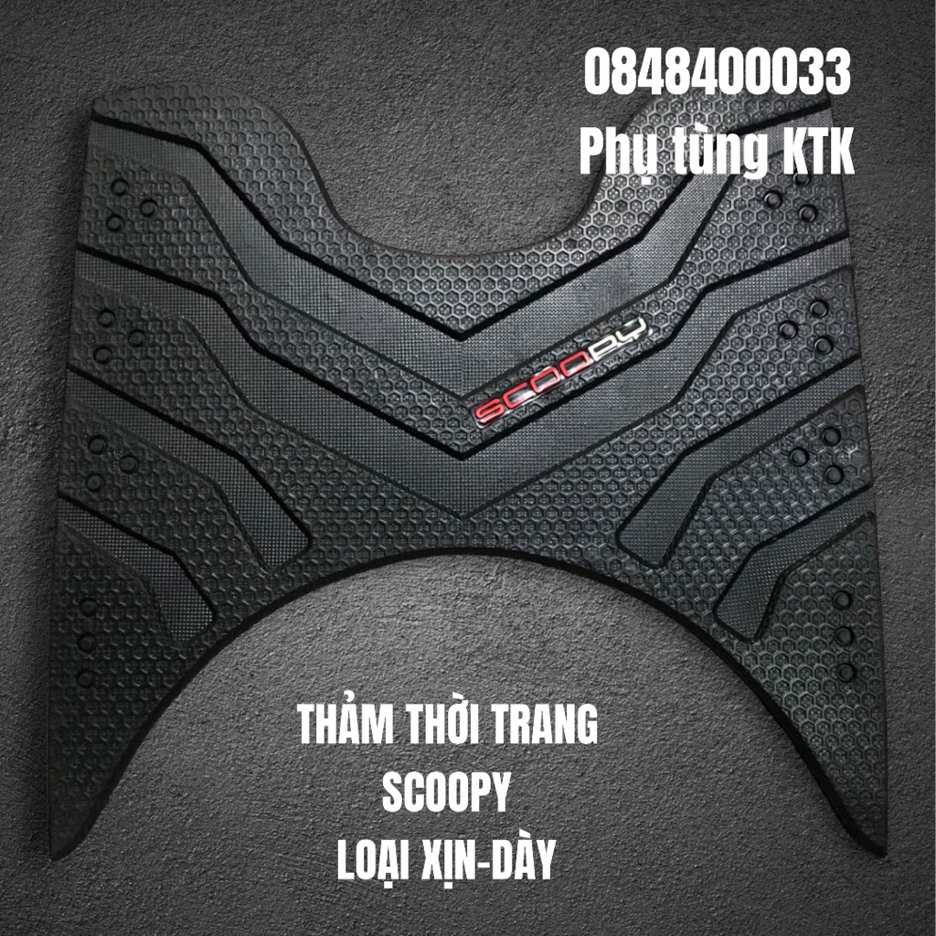 Thảm lót xe Scoopy