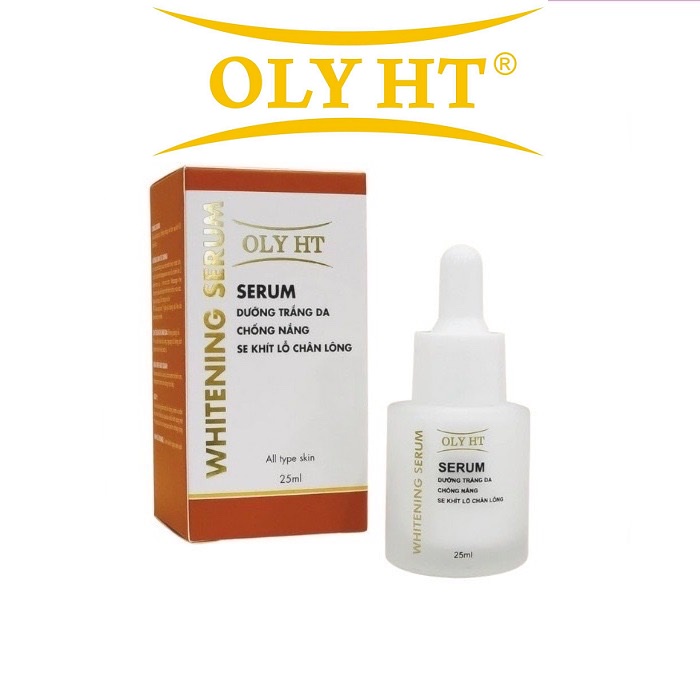 Serum Dưỡng Trắng Da Chống Nắng Se Khít Lỗ Chân Lông OLY HT Chính Hãng 25ml