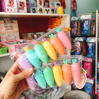 [Chuyên sỉ] Set 6 bút dạ quang dễ thương