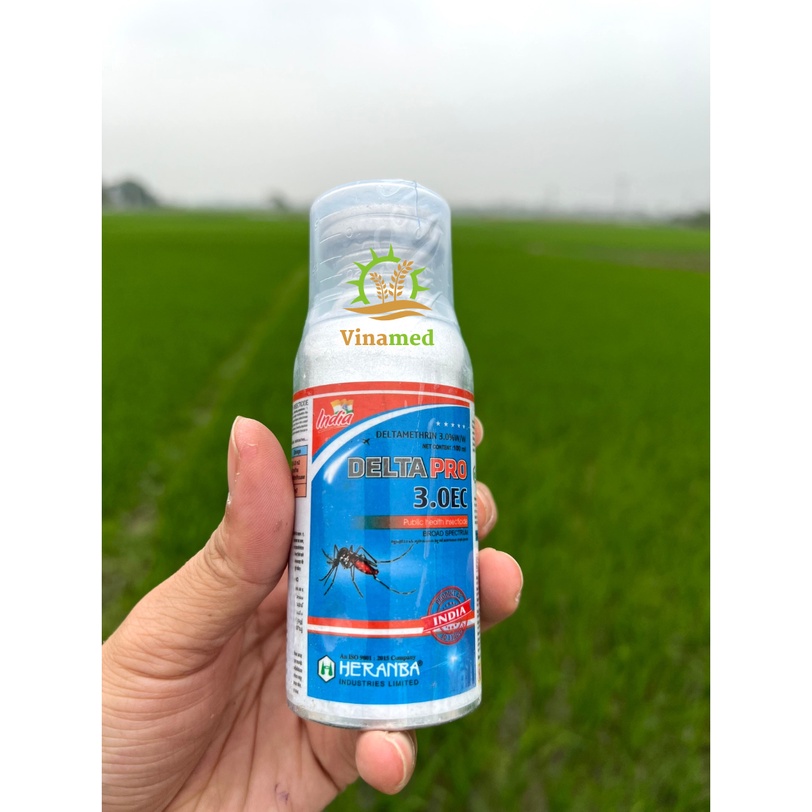 Chế phẩm diệt muỗi, kiến, gián - phun đến đâu chết đến đó DELTA PRO 3.0EC 100ml - hàng nhập khẩu từ Ấn Độ