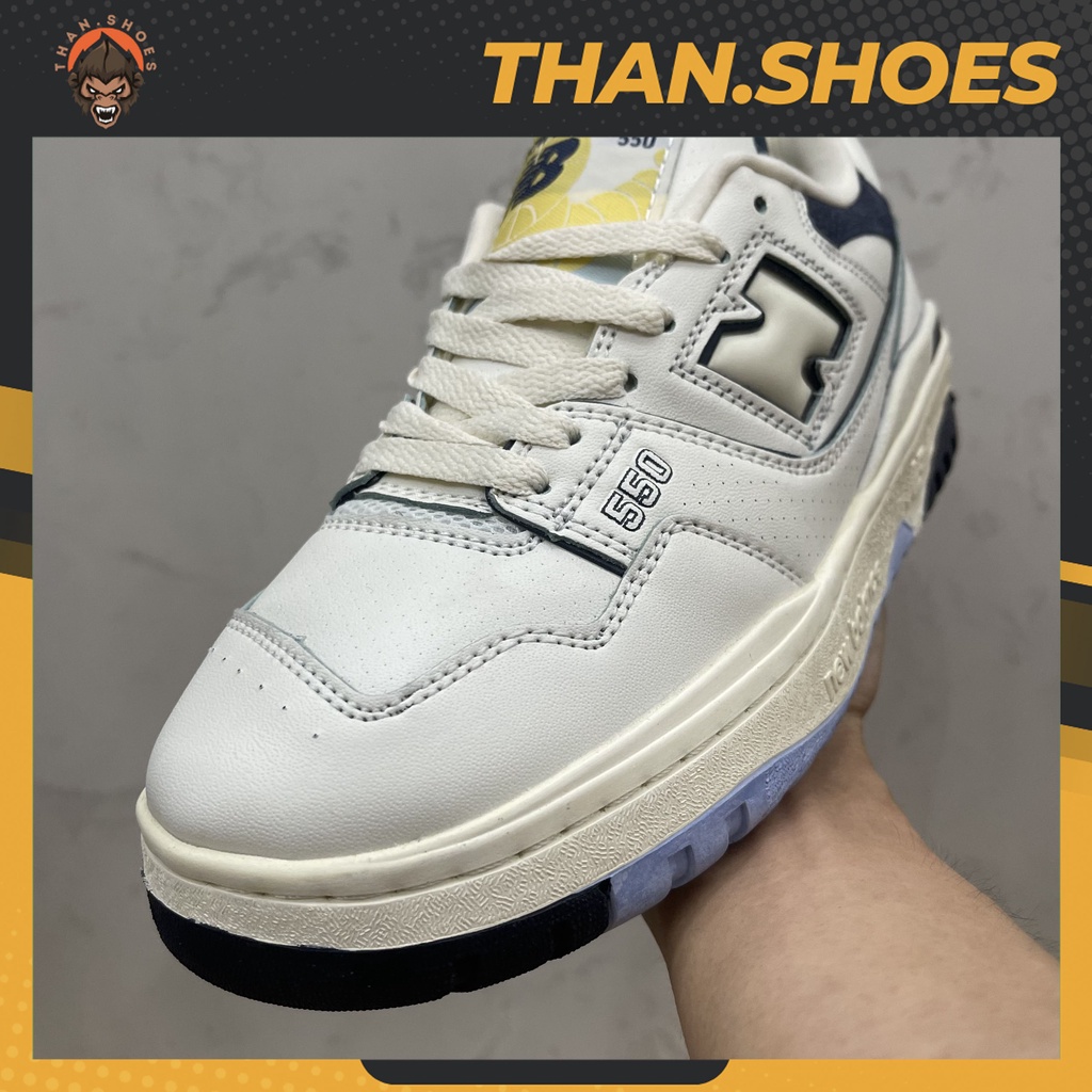 Giày New Balance 550 Rich Paul, NB 550 Xanh Kem - Than.Shoes