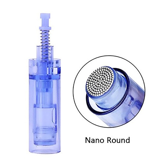 Đầu kim nano, kim 12, kim 36, đầu phi kim loại 1 lắp máy Drpen dùng trong SPA, Thẩm mỹ viện
