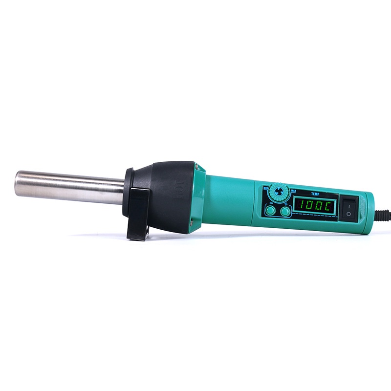 Nhà máy bán hàng trực tiếp Yihua di động có thể điều chỉnh nhiệt độ DIY súng hơi mini cầm tay màn hình hiển thị kỹ thuật