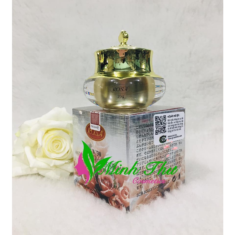 Kem dưỡng da chống lão hóa Rosa UV30 Anti-Aging Whitening Cream- 20g