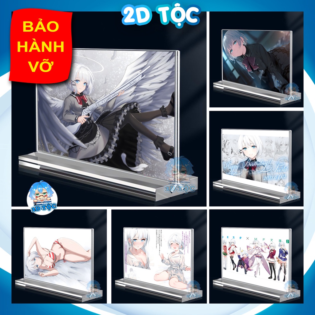 Khung ảnh Mica Kích thước A4,A5 In hình Anime Manga Light Novel Thám tử đã chết (4) đế lùa dày trong suốt - 2D Tộc Shop