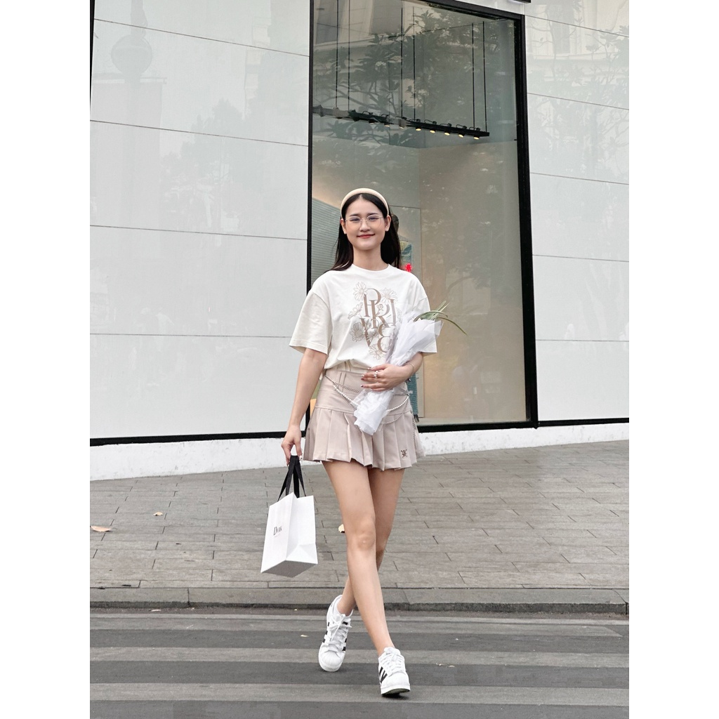 DVRK - Áo Thun Tay Ngắn Cổ Tròn Flower Garden -DVRK-23SS