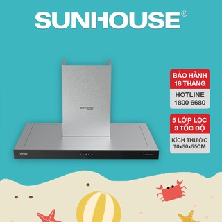 Máy hút mùi cao cấp chữ T SUNHOUSE Mama MMB6817-90