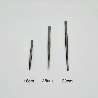 Nhíp kẹp y tế bằng inox đầu bằng cho nuôi cấy mô (Pakistan, đủ size)