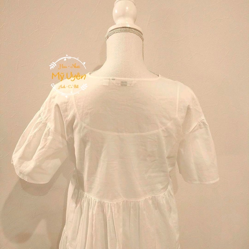 Váy Uni qlo Siêu mềm nhẹ mát