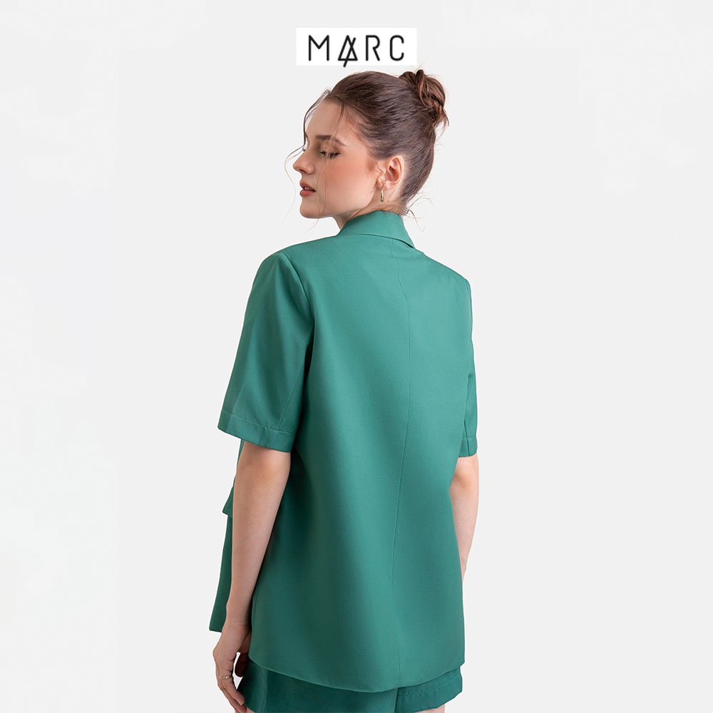 Áo blazer nữ Áo vest tay ngắn nữ MARC FASHION phối túi giả trẻ trung CBNH112822 | BigBuy360 - bigbuy360.vn