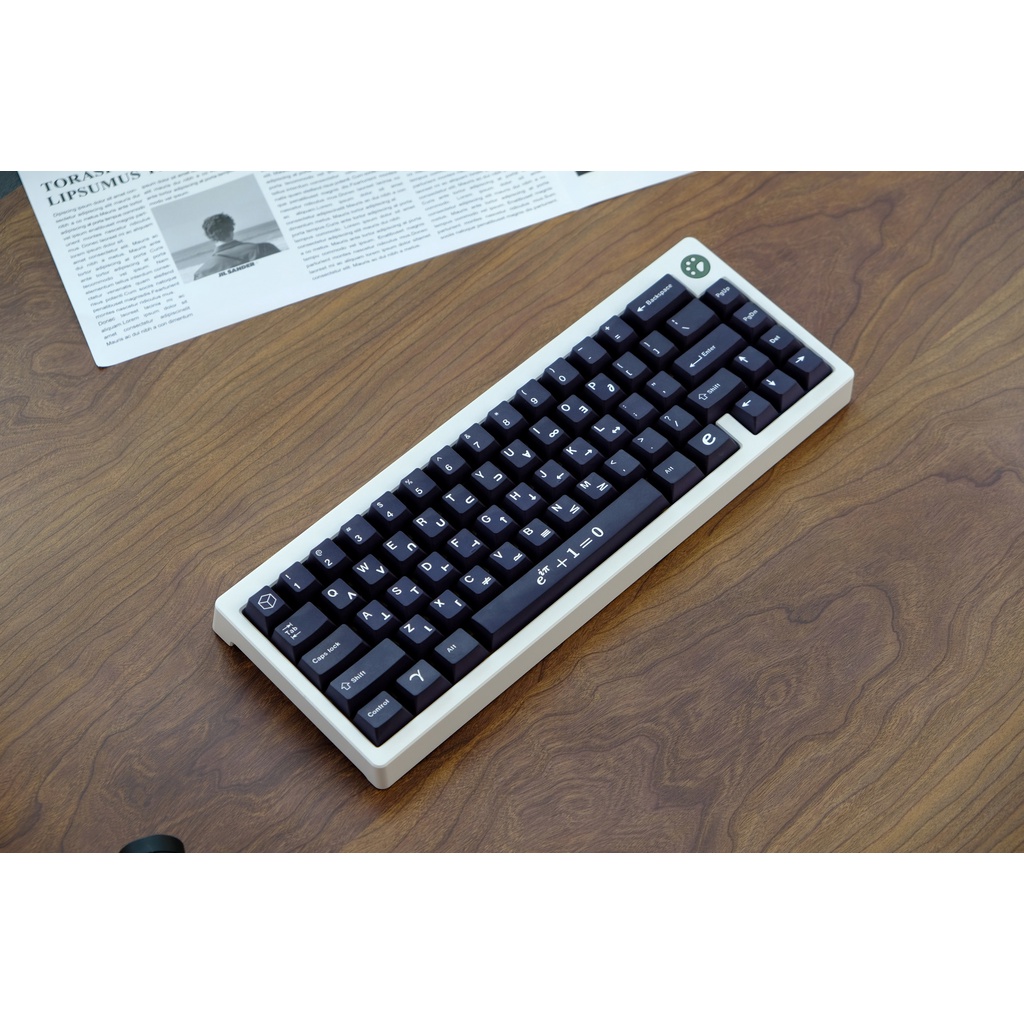 GMK Euler Keycap, 129 Phím Keycaps PBT Cherry Profile DYE-SUB Cá Tính GMK Keycaps Cho Bàn Phím Cơ