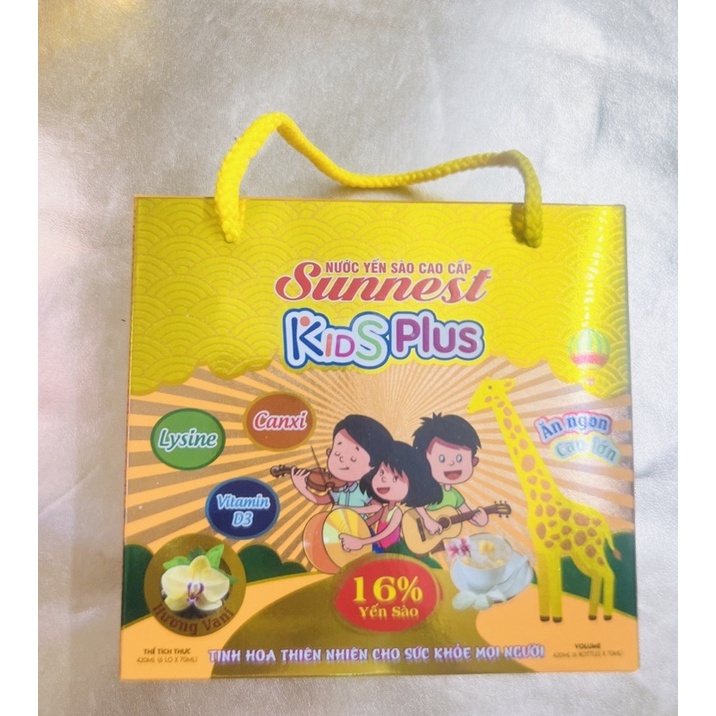 Yến sào Sunnest Trẻ Em, giải pháp giúp bé thông minh, cao lớn