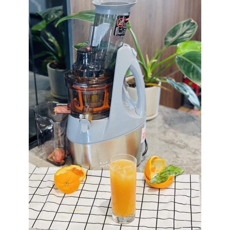 Máy ép chậm Unie UE580, ép nguyên quả, lưới làm kem, bảo hành 24 tháng