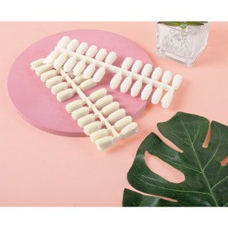 Móng mẫu tập sơn ,vỉ móng sơn mẫu(120 móng)
