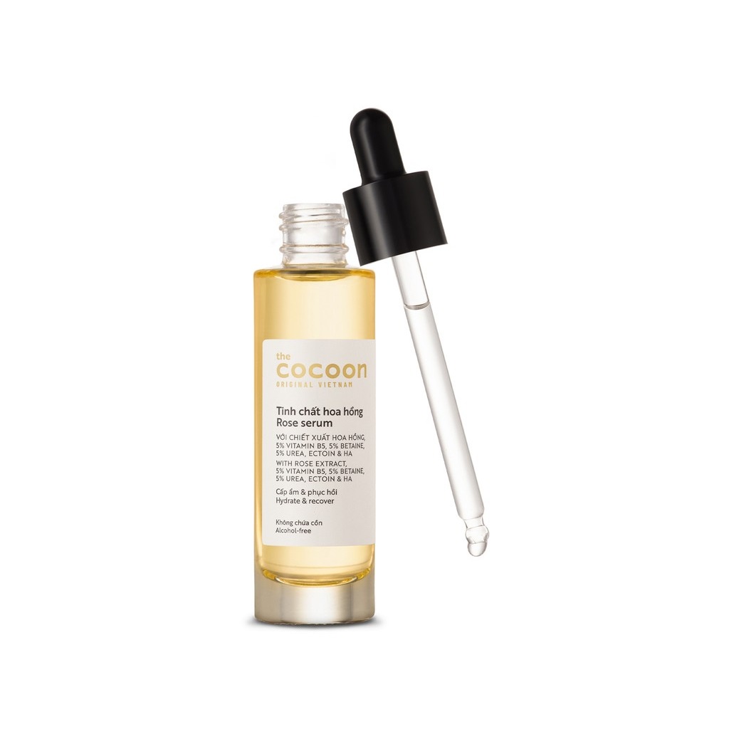 Serum tinh chất hoa hồng Cocoon Garin 30ml cấp ẩm và phục hồi da