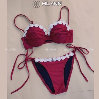sét bikini đi biển phối  hoa m210