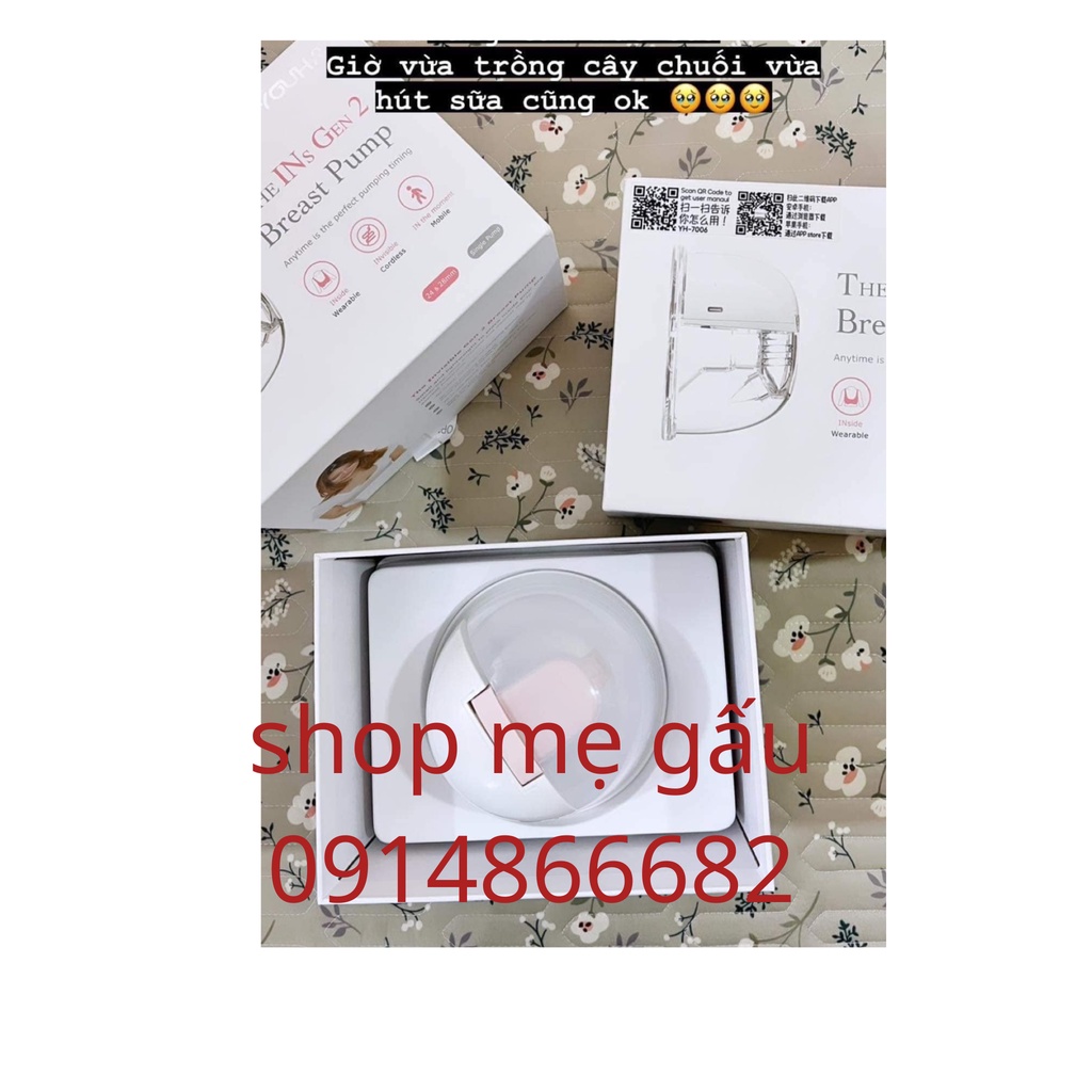 (HÀNG CHÍNH HÃNG ) Máy hút sữa gen 2 yoha new kết nối app điện thoại