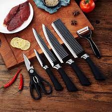 [Sale hủy diệt] (ComBo) Bộ Dao Nhật 5 Món Sóng Cao Cấp Asakh Đa Năng .ĐTLV