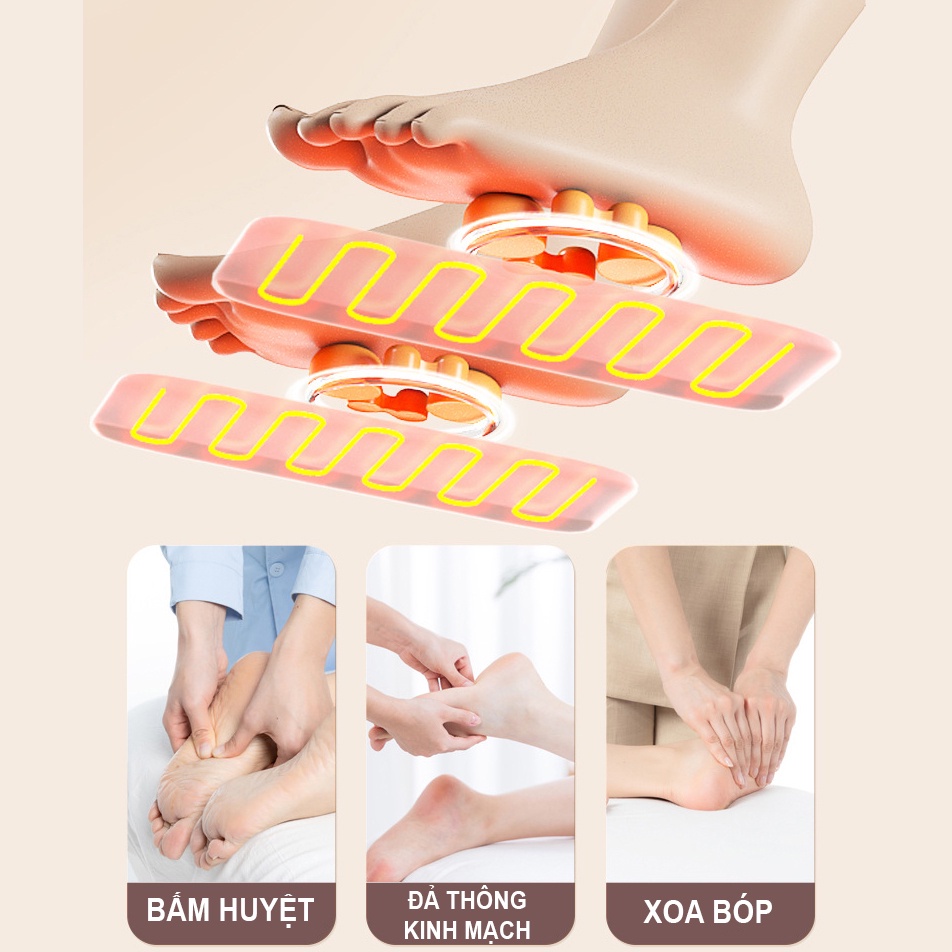Đệm massage toàn thân có đèn sưởi hồng ngoại kèm điều khiển Da Pu cao cấp siêu bền