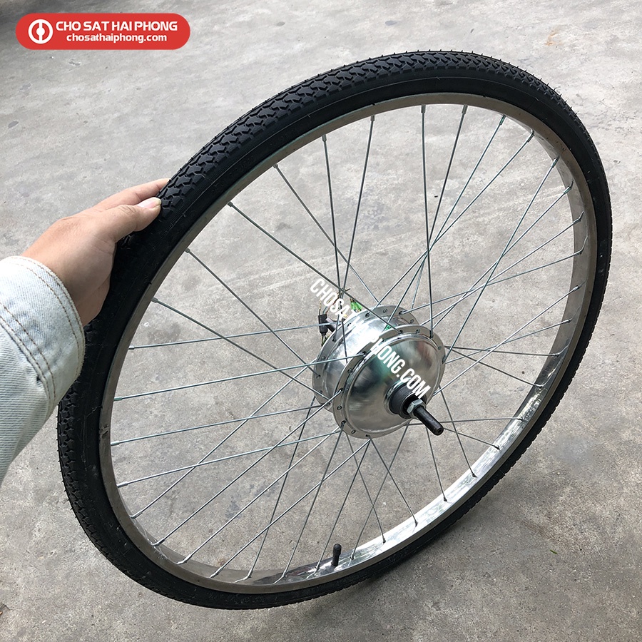 Bộ động cơ điện 24V chế xe đạp điện - Liên hệ trước khi đặt