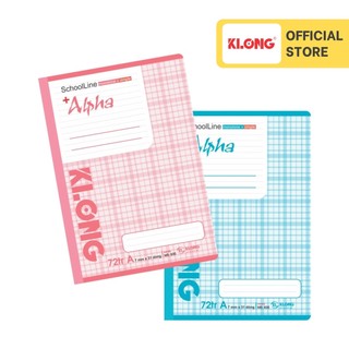 Vở kẻ ngang Alpha KLONG B5 72 trang 58/92; MS: 830