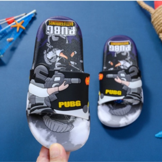 Dép lê bé trai Dép siêu nhân người máy in 3d đẹp đi siêu êm