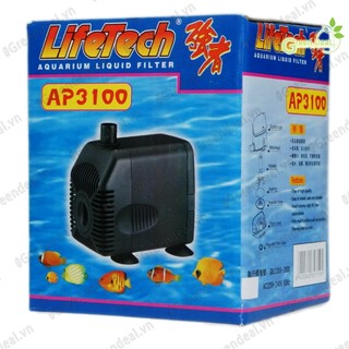 [BH 06 tháng] LIFETECH - Water Pump (AP-3100) | Máy bơm nước hồ cá thủy sinh, hồ bán cạn, hệ thống thủy canh