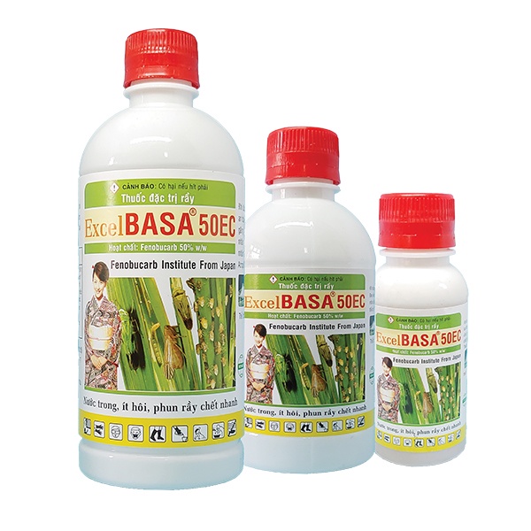 Excel BASA 50EC -100ml- Trừ rầy cho cây trồng Tiếp xúc, xông hơi cực nhanh