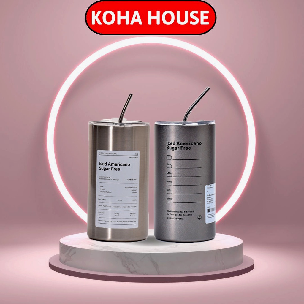 Bình giữ nhiệt Ice loại thể tích 650ML/300ML,làm bằng inox