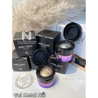 Gel metan Barbie Mirage , Gel metal nổi Barbie MirageI , gel metan nổi Barbie Mirage cao cấp Gold/Sliver