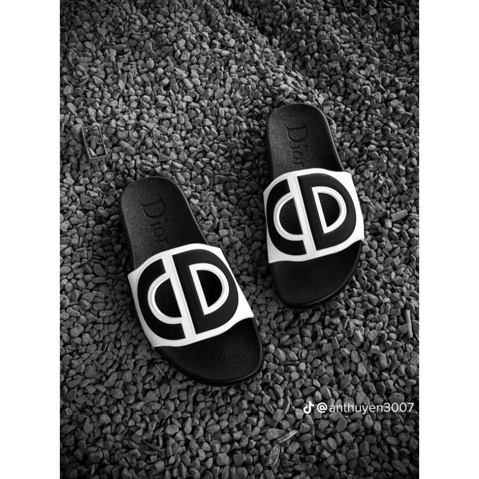 Dép quai ngang dio - dép đế cao su non mềm mại đi êm chân quai khâu 3 lớp - hot 2023