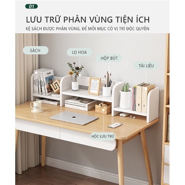 Kệ sách để bàn đa năng decor bàn làm việc cực xinh GL261